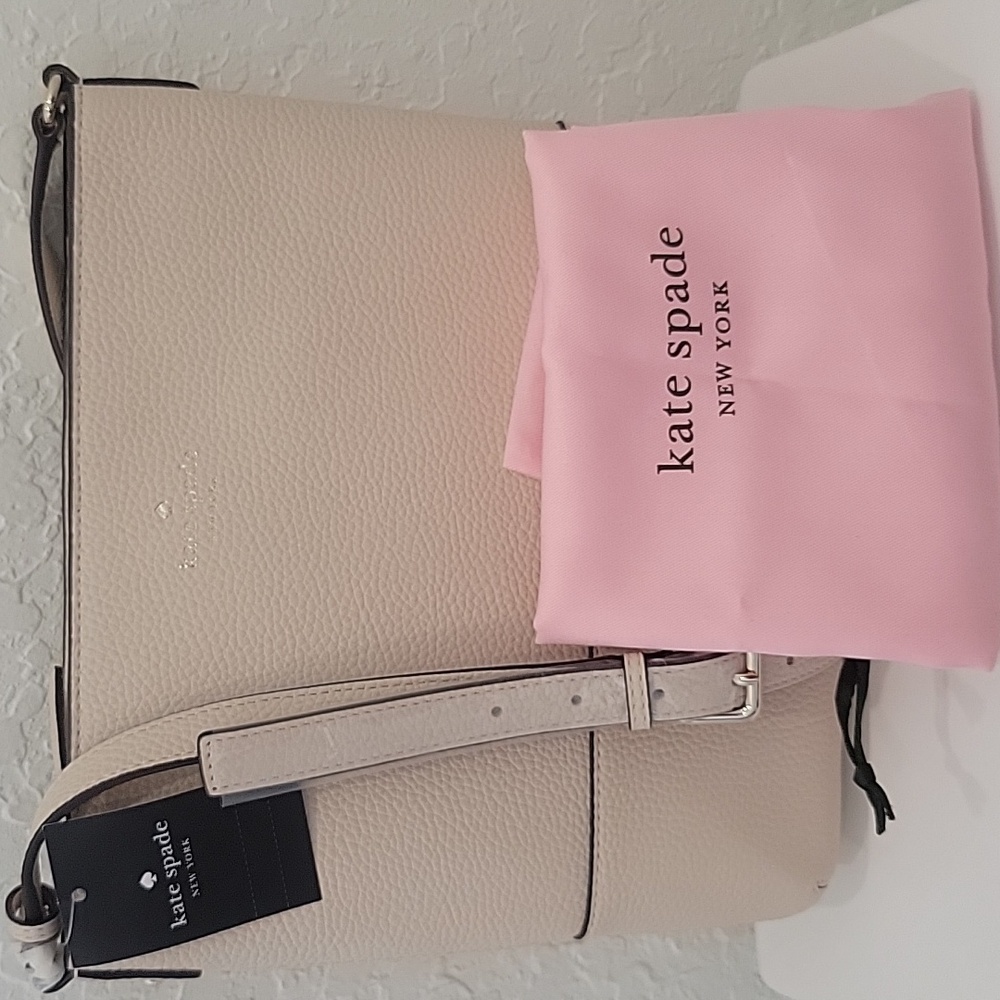 KATE SPADE NWT Southport Ave pebble leather crossbody with dust bag